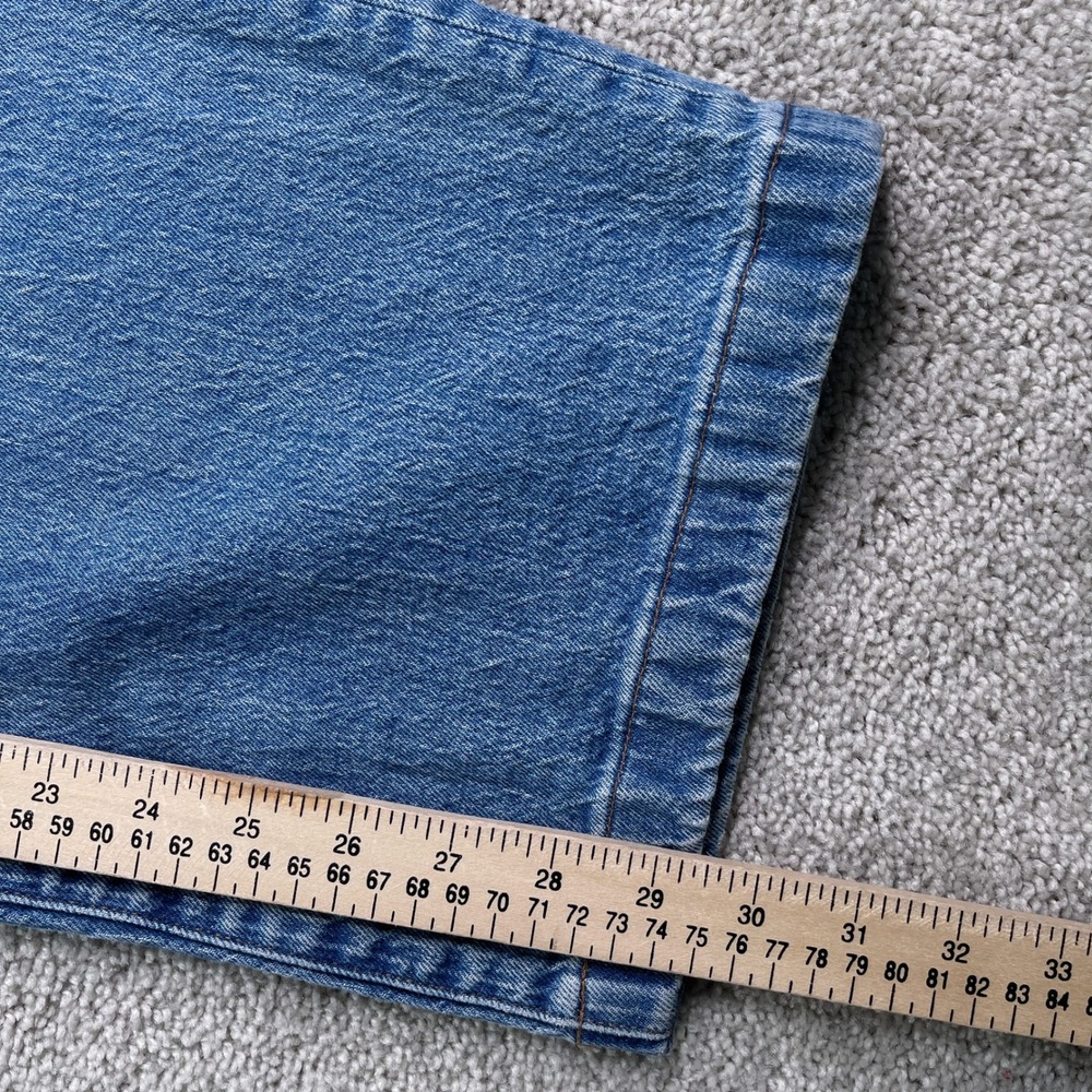 Madewell Jeans Womens 29 Blue Perfect Vintage Wide Leg Patch Pockets Denim - Picture 7 of 13